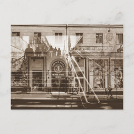 ベラルーシミンスク市街地建築コラージュ ポストカード