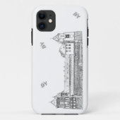 ベラルーシミール城建築Мирский Замок Case-Mate iPhoneケース (裏面)