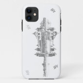 ベラルーシミール城建築Мирский Замок Case-Mate iPhoneケース (裏面)