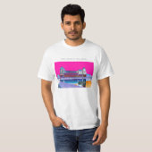 ベラルーシミール城建築Tシャツトップ Tシャツ (正面フル)
