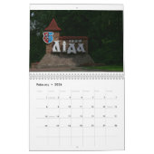 ベラルーシリダアーキテクチャランドスケープシティ通り カレンダー (2月 2026)