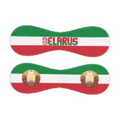 ベラルーシ国旗とコート・オブ・アームズ 野球ボール (パネル)