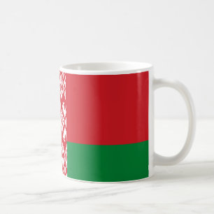 ベラルーシ国旗のセラミックマグカップ コーヒーマグカップ