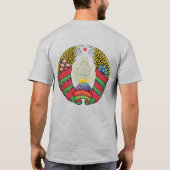 ベラルーシ国旗の独立性お祝い Tシャツ (裏面)