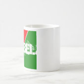 ベラルーシ国旗の色 コーヒーマグカップ (中央)