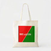 ベラルーシ国旗の色 トートバッグ (正面)
