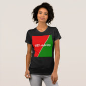 ベラルーシ国旗の色 Tシャツ (正面フル)