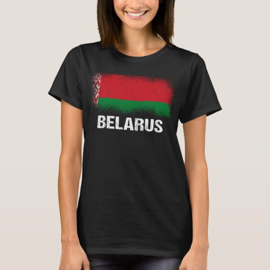 ベラルーシ国旗ベラルーシ Tシャツ (正面)