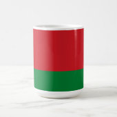 ベラルーシ国旗 コーヒーマグカップ (中央)