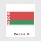 ベラルーシ国旗 シール (シート)