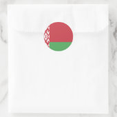 ベラルーシ国旗 ラウンドシール (バッグ)