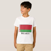 ベラルーシ国旗 Tシャツ (正面フル)
