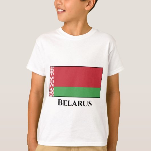 ベラルーシ国旗 Tシャツ (正面)