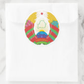 ベラルーシ国章 ラウンドシール (バッグ)