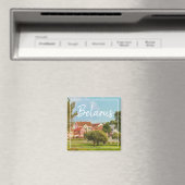 ベラルーシ建築ミンスク市磁石 マグネット (インサイチュ (食洗機))