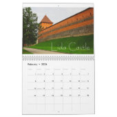 ベラルーシ建築景観ミンスクブレスト カレンダー (2月 2026)