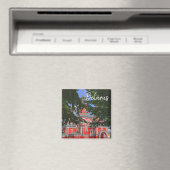 ベラルーシ建築赤い教会磁石 マグネット (インサイチュ (食洗機))