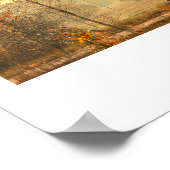 ベラルーシ建築農村景観ポスター ポスター (角)