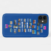 ベラルーシ建築都市コラージュiPhone 11ケース Case-Mate iPhoneケース (裏面(横))