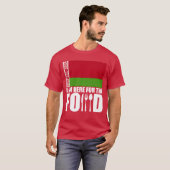 ベラルーシ お土産 食品 旅行 家族 Tシャツ (正面フル)