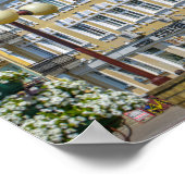 ベラルーシ・グロドノ都市景観シティ建築 ポスター (角)