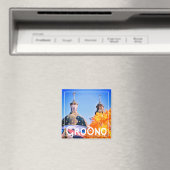 ベラルーシ・グロドン建築景観磁石 マグネット (インサイチュ (食洗機))