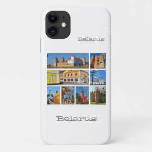 ベラルーシ・コラージュ建築都市iPhone 11ケース iPhone 11 ケース