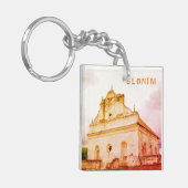 ベラルーシ・スロニム素晴らし・シナゴーグ構造 キーホルダー (正面左)