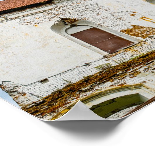 ベラルーシ・スロニム素晴らし・シナゴーグ構造 ポスター (角)