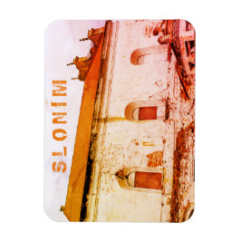 ベラルーシ・スロニム素晴らし・シナゴーグ構造 マグネット