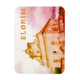 ベラルーシ・スロニム素晴らし・シナゴーグ構造 マグネット