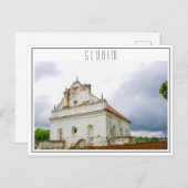 ベラルーシ・スロニム・シナ素晴らしゴグ・アーキテクチャ ポストカード (正面/裏面)