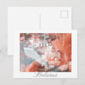 ベラルーシ ネスヴィジ宮殿 建築 ポストカード (正面/裏面)