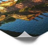 ベラルーシ ネスヴィジ宮殿 建築 自然 ポスター (角)