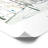 ベラルーシ・ビテフスク建築都市景観ポスター ポスター (角)