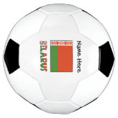 ベラルーシ ベラルーシ国旗 オーダーメイド サッカーボール (回転)