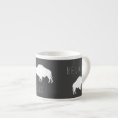 ベラルーシ・ベラルーシ・ビソンЗубр Беларусьミニマリズム エスプレッソカップ (正面右)