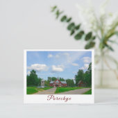 ベラルーシ・ポレチェ・パレッカ建築カトリック ポストカード (スタンド正面)