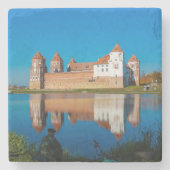 ベラルーシ ミール城 建築 ストーンコースター (正面)