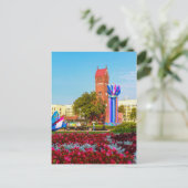 ベラルーシ 白ロシア ミンスク ミンシク 建築 都市 ポストカード (スタンド正面)