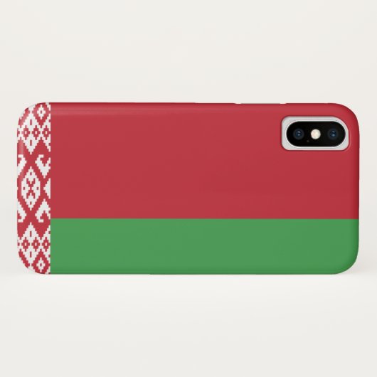 ベラルーシ Case-Mate iPhoneケース (裏面(横))