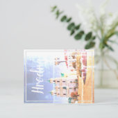 ベラルーシHrodna Grodno建築はがき シーズンポストカード (スタンド正面)