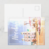 ベラルーシHrodna Grodno建築はがき シーズンポストカード (正面/裏面)