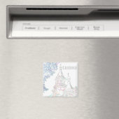 ベラルーシHrodna Grodno様式建築磁石 マグネット (インサイチュ (食洗機))