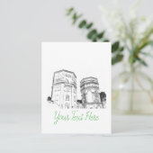 ベラルースグロドノウォータータワーズ ポストカード (スタンド正面)