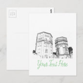 ベラルースグロドノウォータータワーズ ポストカード (正面/裏面)