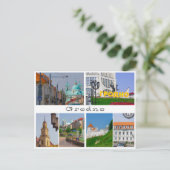 ベラルースグロドノシティスケープ市の通り建築 ポストカード (スタンド正面)