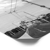 ベラルースグロドノシティスケープ市内景観ビュー建築 ポスター (角)