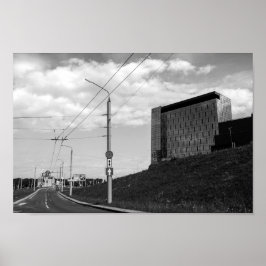 ベラルースグロドノシティスケープ市内景観ビュー建築 ポスター