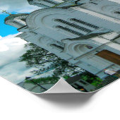 ベラルースミンスクグロドノミールキャッスルアーキテクチャー ポスター (角)